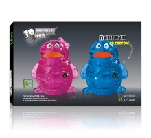 3D Crystal Puzzle Пингвин XL Светильник 9008A