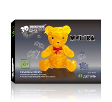 3D Crystal Puzzle Мишка 41пред (9016)