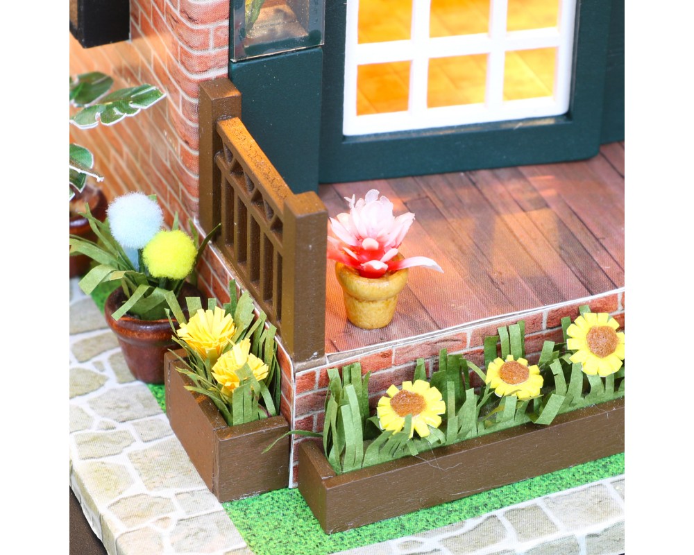 Румбокс Интерьерный конструктор Hobby Day DIY MiniHouse, Книжный магазин, C008 Румбокс Интерьерный конструктор Hobby Day DIY MiniHouse, Книжный магазин, C008
