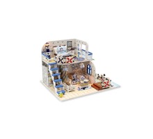 Румбокс Интерьерный конструктор Hobby Day DIY MiniHouse, Домик у моря, M032