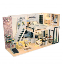 Румбокс Интерьерный конструктор Hobby Day DIY MiniHouse, Студия в стиле модерн, M038