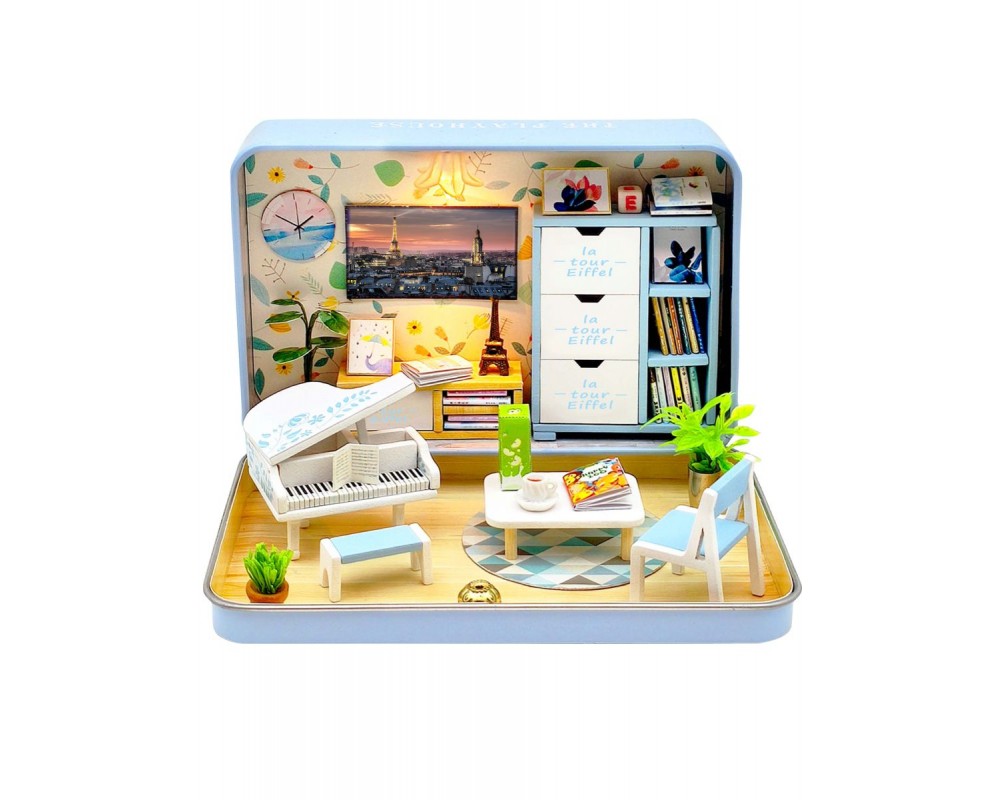 MiniHouse Румбокс в шкатулке: Парижские каникулы S931 MiniHouse Румбокс в шкатулке: Парижские каникулы S931