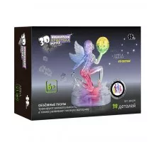 3D Crystal Puzzle Знаки Зодиака Дева со светом  (9043A)
