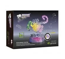 3D Crystal Puzzle Знаки Зодиака Скорпион со светом (9046A)