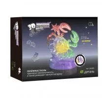 3D Crystal Puzzle Знаки Зодиака Рак со светом(9048A)
