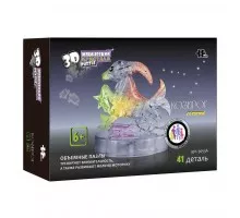 3D Crystal Puzzle Знаки Зодиака Козерог со светом (9053A)