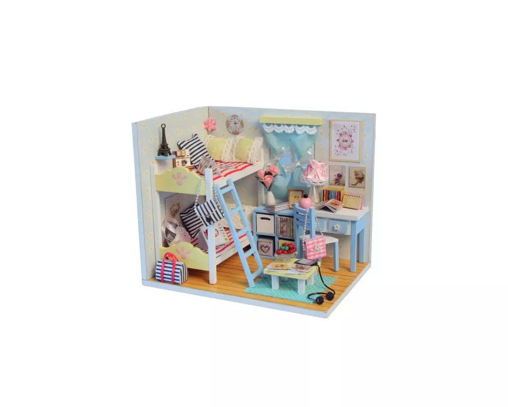 Румбокс Интерьерный конструктор Hobby Day DIY MiniHouse, Комната девчонок, D014