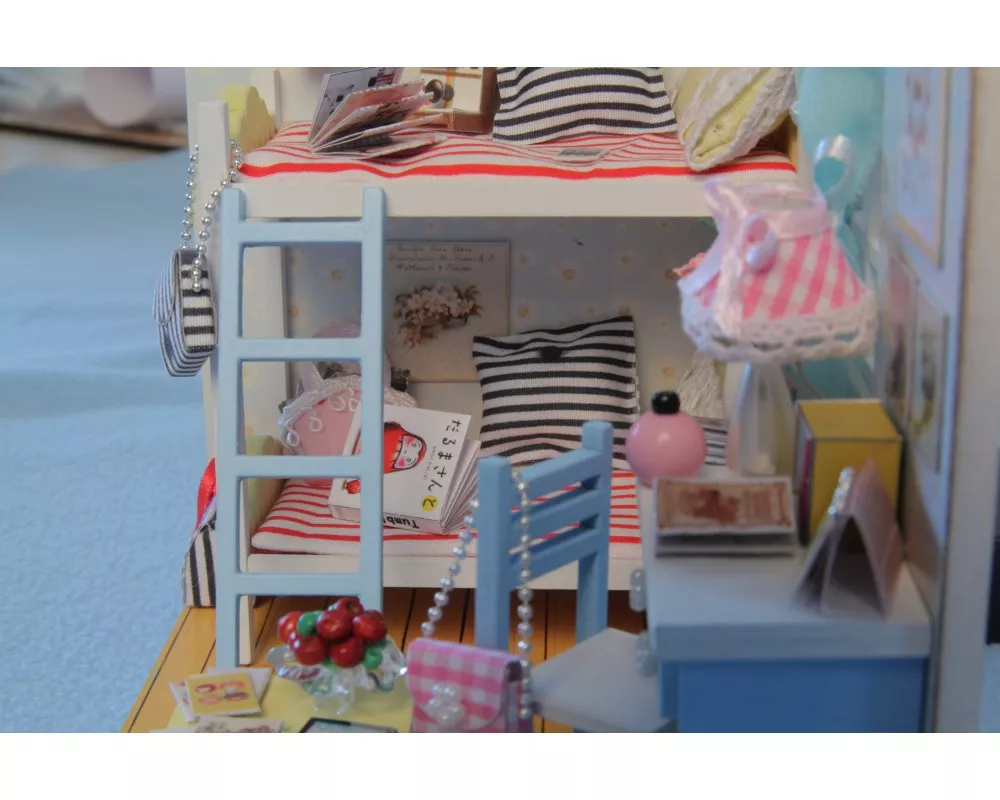 Румбокс Интерьерный конструктор Hobby Day DIY MiniHouse, Комната девчонок, D014