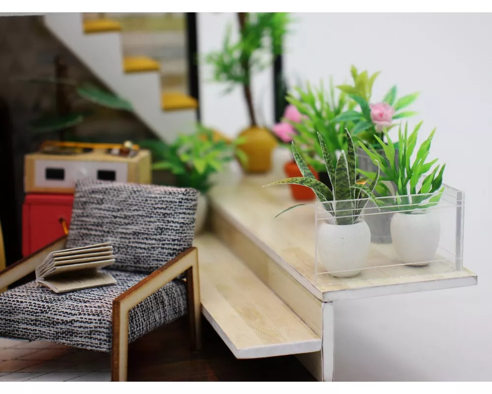 Румбокс Интерьерный конструктор Hobby Day DIY MiniHouse, Эколофт, M031 Румбокс Интерьерный конструктор Hobby Day DIY MiniHouse, Эколофт, M031