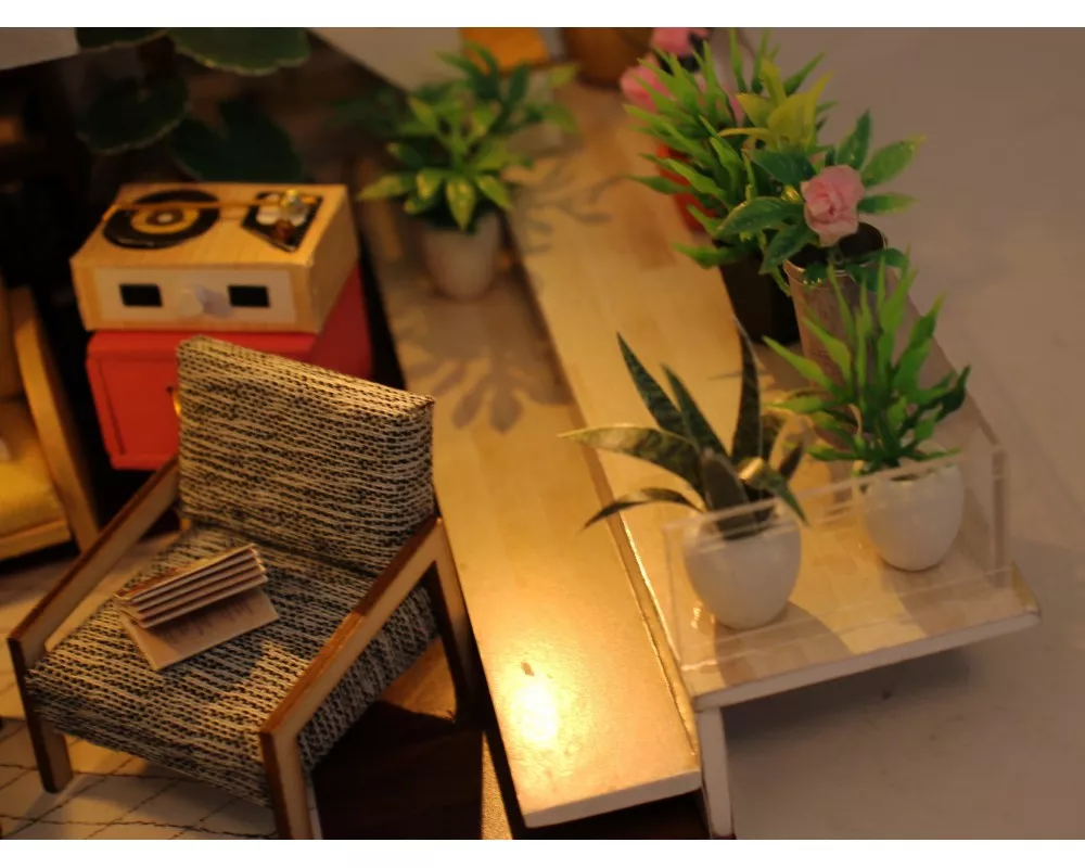 Румбокс Интерьерный конструктор Hobby Day DIY MiniHouse, Эколофт, M031 Румбокс Интерьерный конструктор Hobby Day DIY MiniHouse, Эколофт, M031